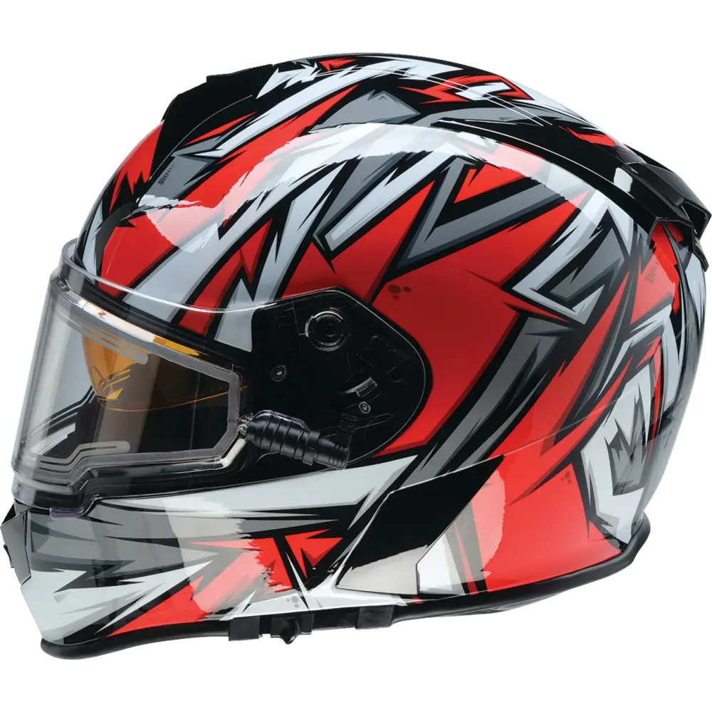 Z1R Warrant Snow Helmet - Neuron - Red/White - 2XL 0101-17222