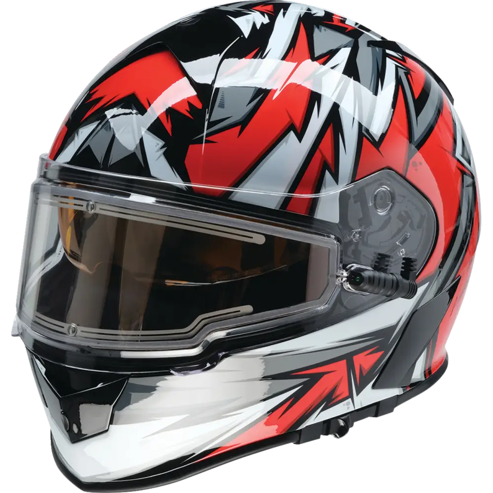 Z1R Warrant Snow Helmet - Neuron - Red/White - Medium 0101-17219