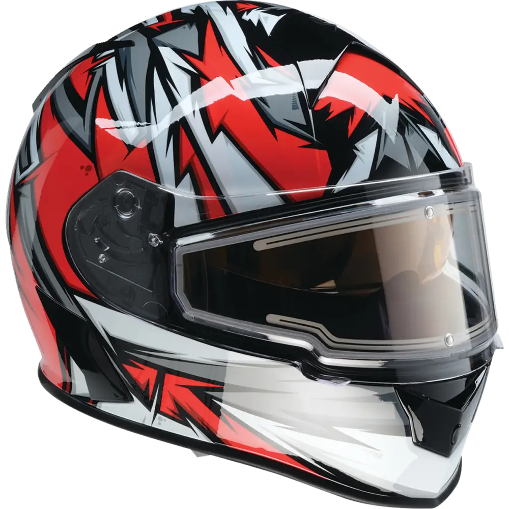 Z1R Warrant Snow Helmet - Neuron - Red/White - Medium 0101-17219