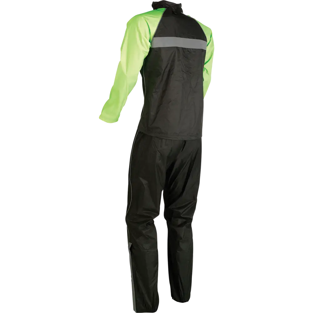 Z1R Women's 2-Piece Rainsuit - Black/Hi-Vis - XS 2853-0039