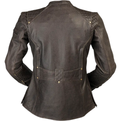 Z1R Women's Chimay Jacket - Brown - Small 2813-1001