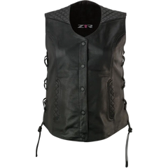 Z1R Women's Gaucha Vest - Black - 2XL 2831-0076