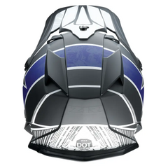 Z1R Youth F.I. Helmet - Fractal - MIPS? - Matte Black/Blue - Large 0111-1513