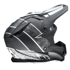 Z1R Youth F.I. Helmet - Fractal - MIPS? - Matte Black - Large 0111-1510