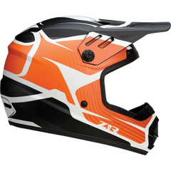 Z1R Youth Rise Helmet - Flame - Orange - Medium 0111-1443