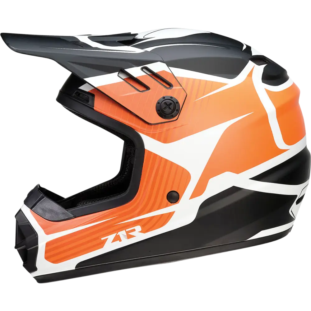Z1R Youth Rise Helmet - Flame - Orange - Small 0111-1442