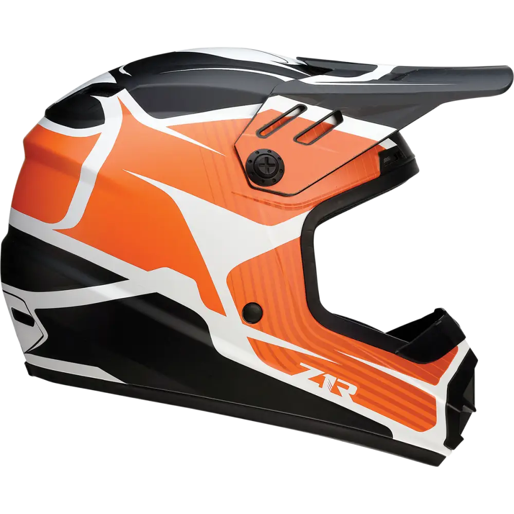 Z1R Youth Rise Helmet - Flame - Orange - Small 0111-1442