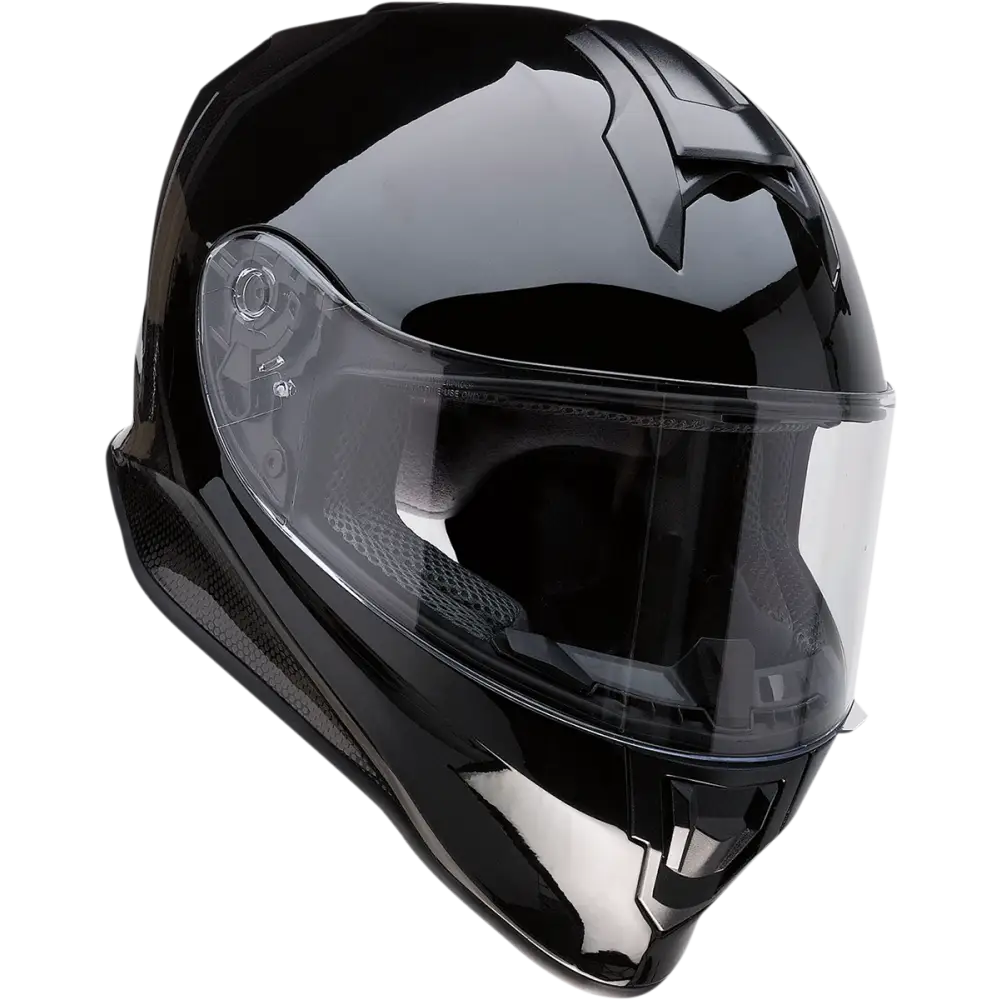 Z1R Youth Warrant Helmet - Gloss Black - Medium 0102-0243