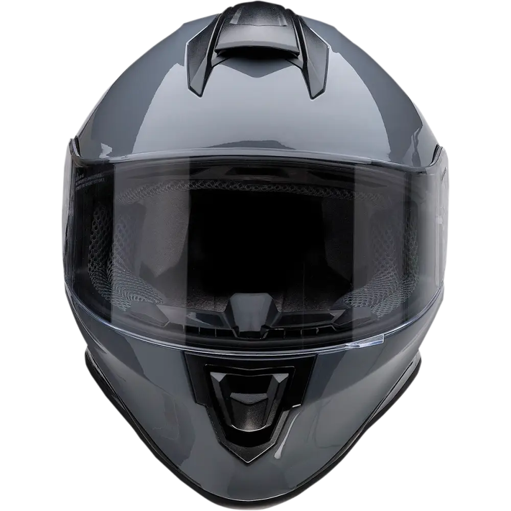 Z1R Youth Warrant Helmet - Kuda - Gloss Gray - Large 0102-0250
