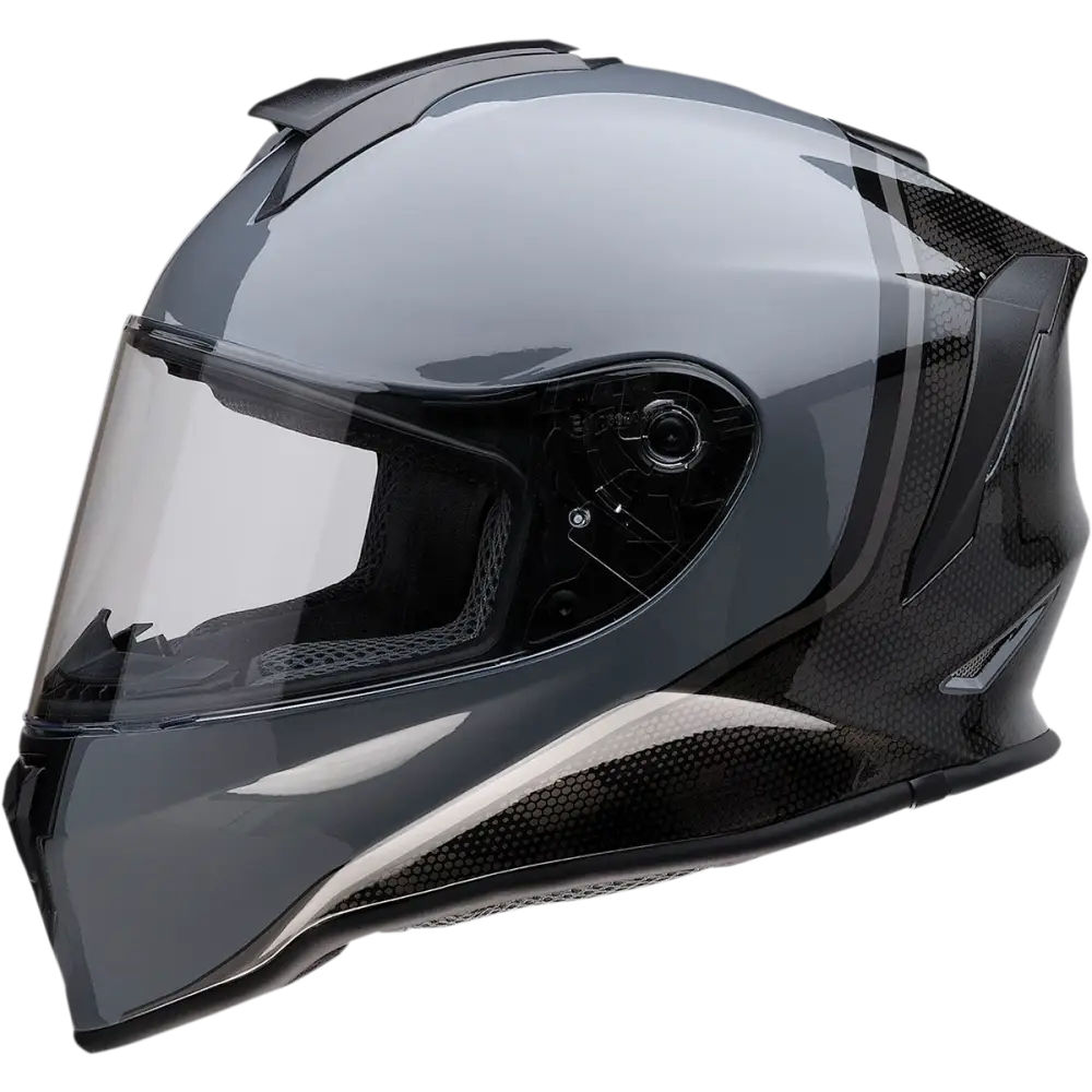 Z1R Youth Warrant Helmet - Kuda - Gloss Gray - Large 0102-0250