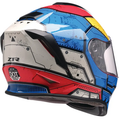 Z1R Youth Warrant Helmet - Sentinel - Blue - Large 0102-0294