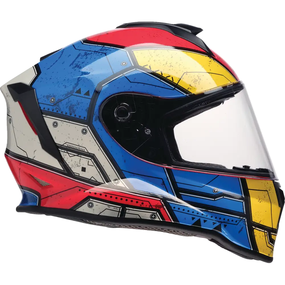 Z1R Youth Warrant Helmet - Sentinel - Blue - Medium 0102-0293