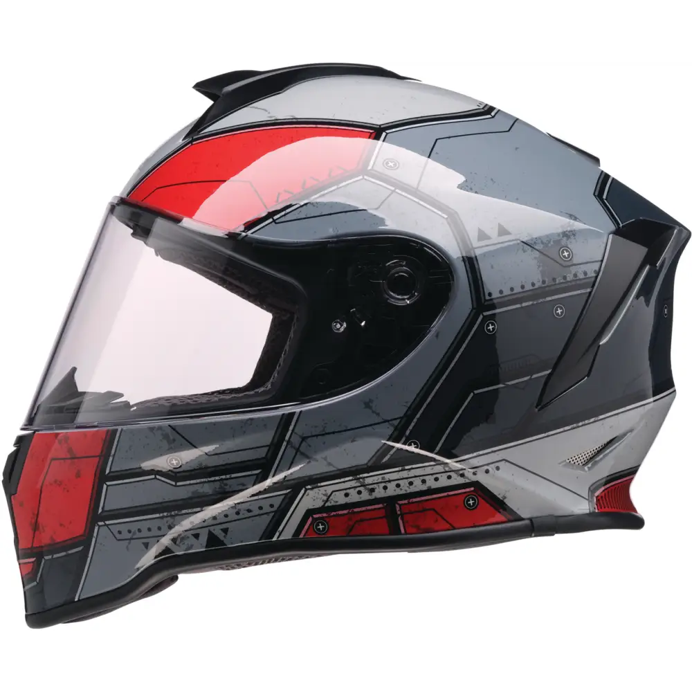 Z1R Youth Warrant Helmet - Sentinel - Red - Large 0102-0291
