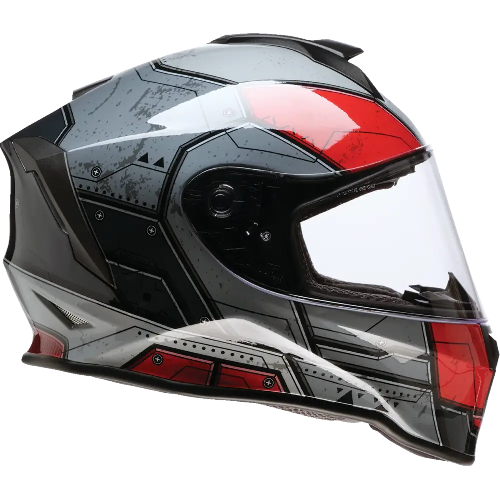 Z1R Youth Warrant Helmet - Sentinel - Red - Medium 0102-0290