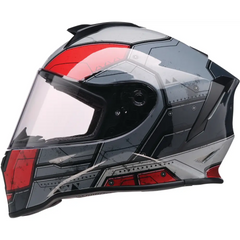Z1R Youth Warrant Helmet - Sentinel - Red - Medium 0102-0290