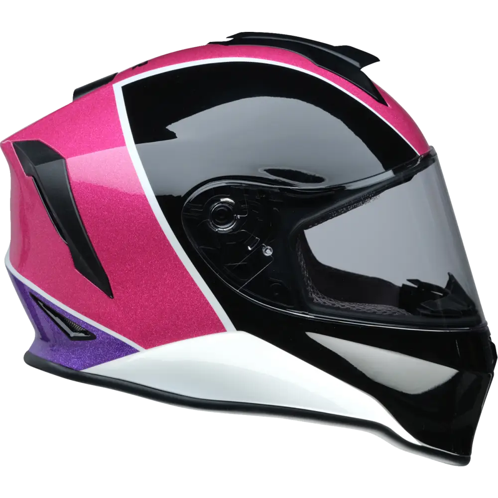 Z1R Youth Warrant Snow Helmet - Fresh Pow - Pink/Purple - Large 0122-0137