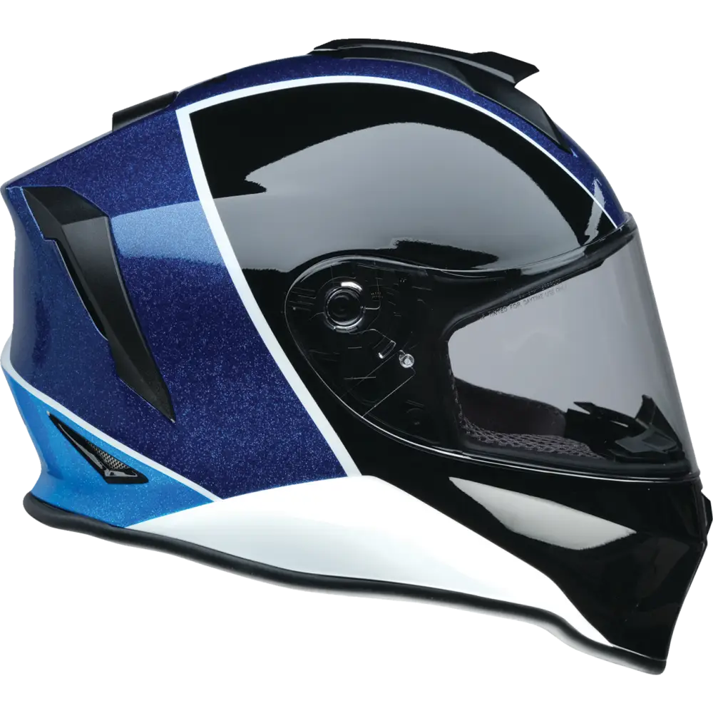 Z1R Youth Warrant Snow Helmet - Fresh Pow - Purple/Blue - Large 0122-0140
