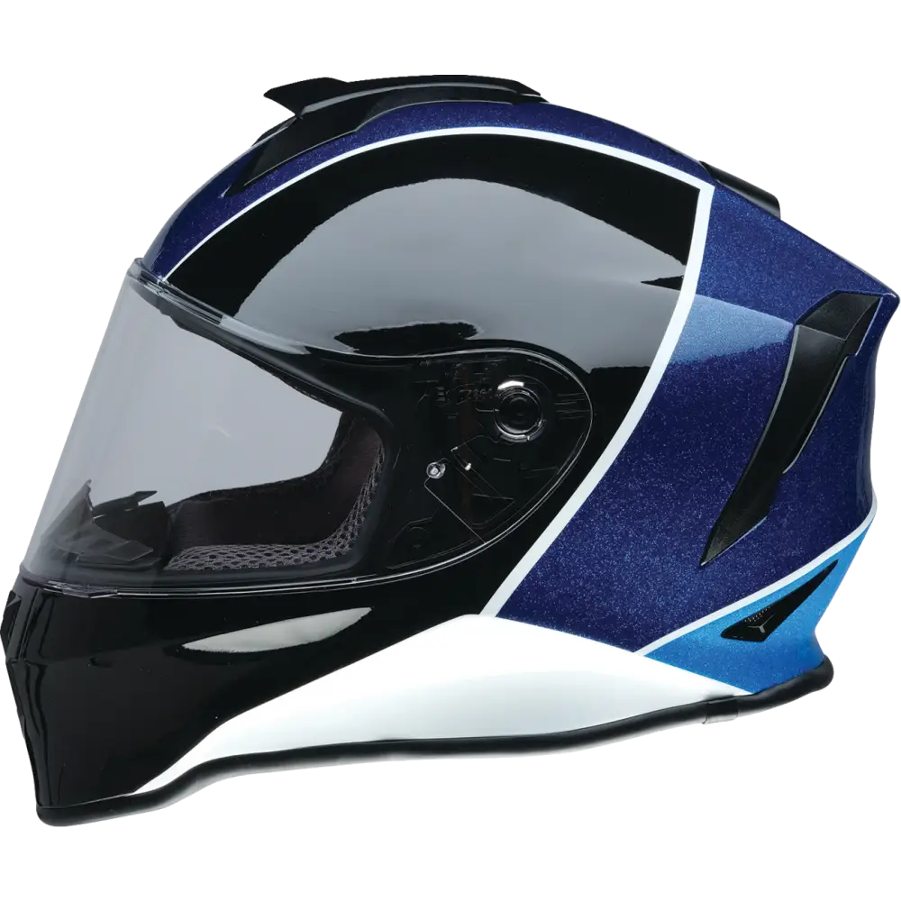 Z1R Youth Warrant Snow Helmet - Fresh Pow - Purple/Blue - Medium 0122-0139