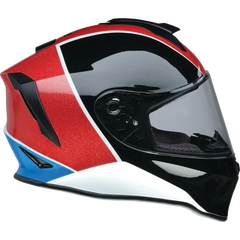Z1R Youth Warrant Snow Helmet - Fresh Pow - Red/White/Blue - Medium 0122-0129