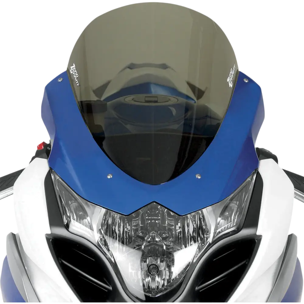 ZERO GRAVITY Corsa Windscreen - Smoke - GSXR1 ’09 24-113-02 - Windshield Fairing Group