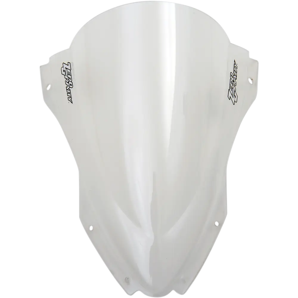 ZERO GRAVITY Double Bubble Windscreen - Clear - ZX10R 16-264-01 - Windshield Fairing Group