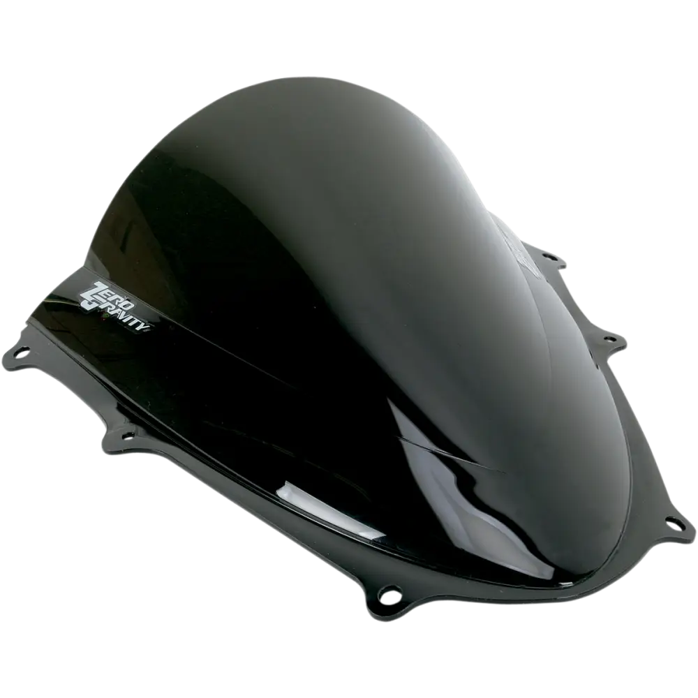 ZERO GRAVITY Double Bubble Windscreen - Dark Smoke - GSXR1 16-113-19 - Windshield Fairing Group