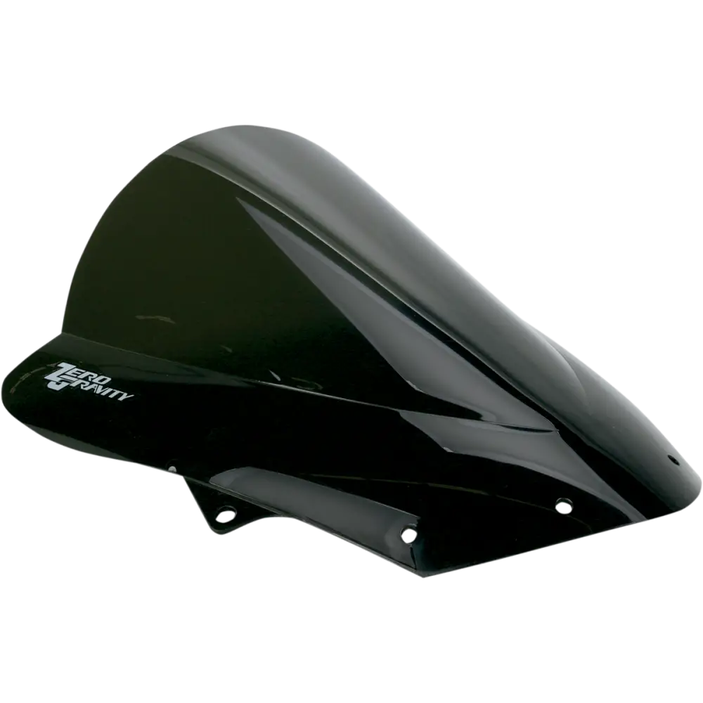 ZERO GRAVITY Double Bubble Windscreen - Dark Smoke - ZX-10R 16-262-19 - Windshield Fairing Group