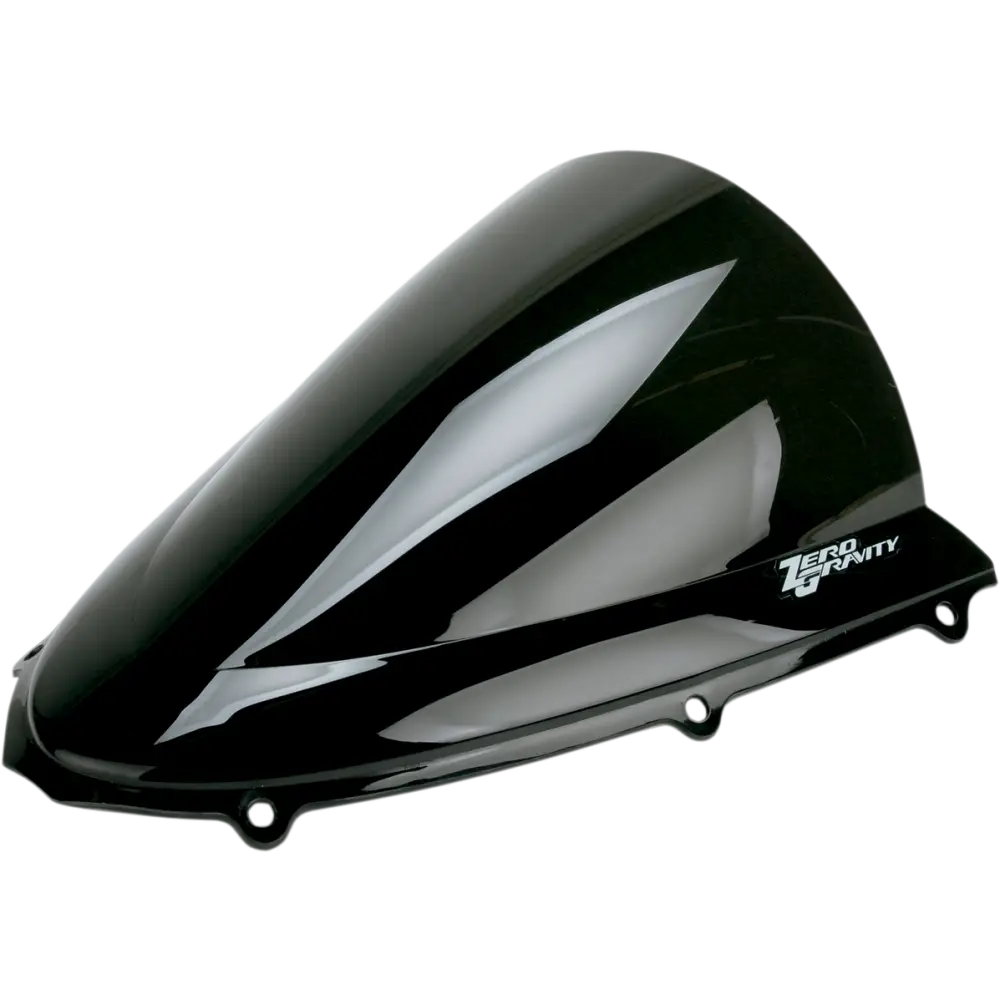 ZERO GRAVITY Double Bubble Windscreen - Dark Smoke - ZX-14 16-274-19 - Windshield Fairing Group