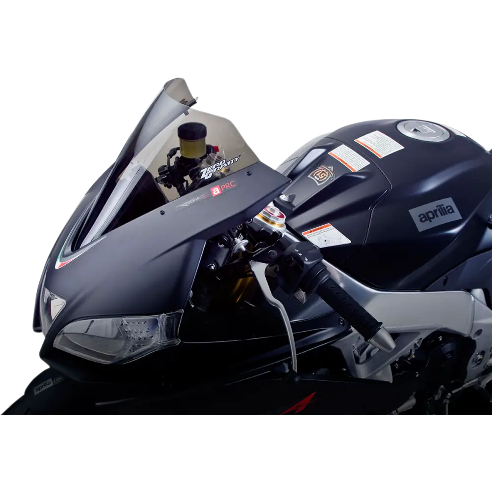 ZERO GRAVITY Marc 1 Windscreen - Smoke - RSV4 25-973-02 - Windshield Fairing Group