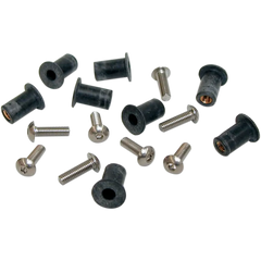 ZERO GRAVITY Windscreen Well Nuts 32-140 - Windshield Fairing Group