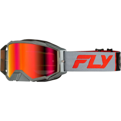 Zone Pro Goggle Grey/Red W/ Light Red Mirror/Amber Lens