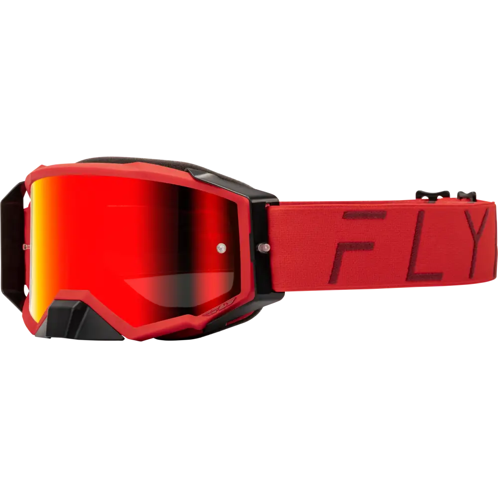 Zone Pro Goggle Red W/ Red Mirror/Smoke Lens