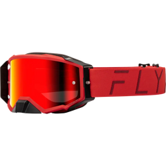 Zone Pro Goggle Red W/ Red Mirror/Smoke Lens