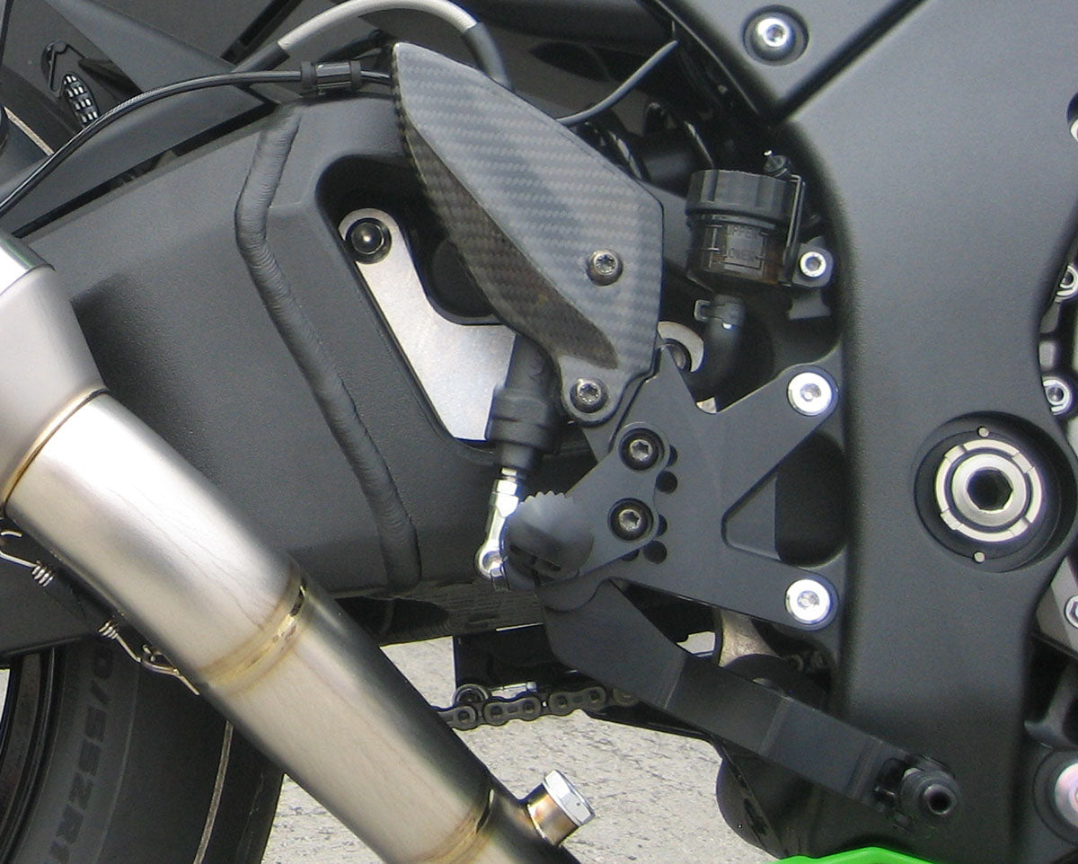 Graves Motorsports Kawasaki ZX-10 Adjustable Rearsets