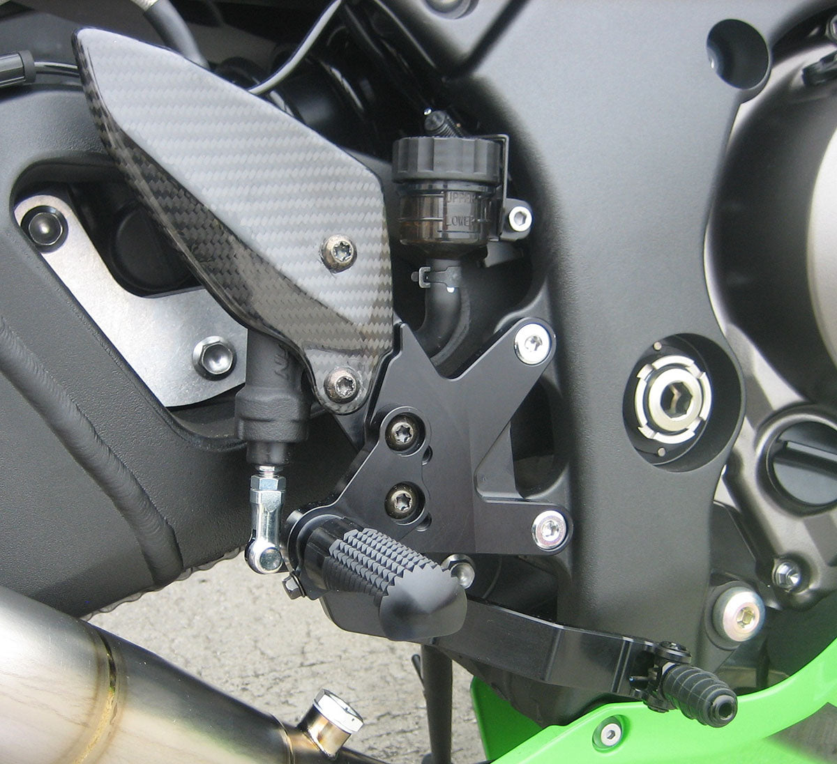 Graves Motorsports Kawasaki ZX-10 Adjustable Rearsets