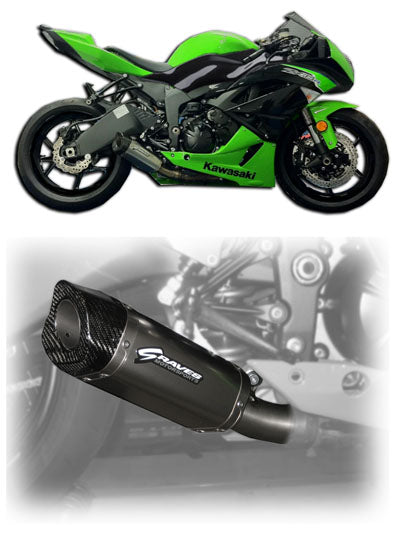 Graves Motorsports ZX6R / ZX636 Slip-on Exhaust