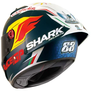 RACE-R PRO D Oliveira Signature Mat GP Spoiler helmet